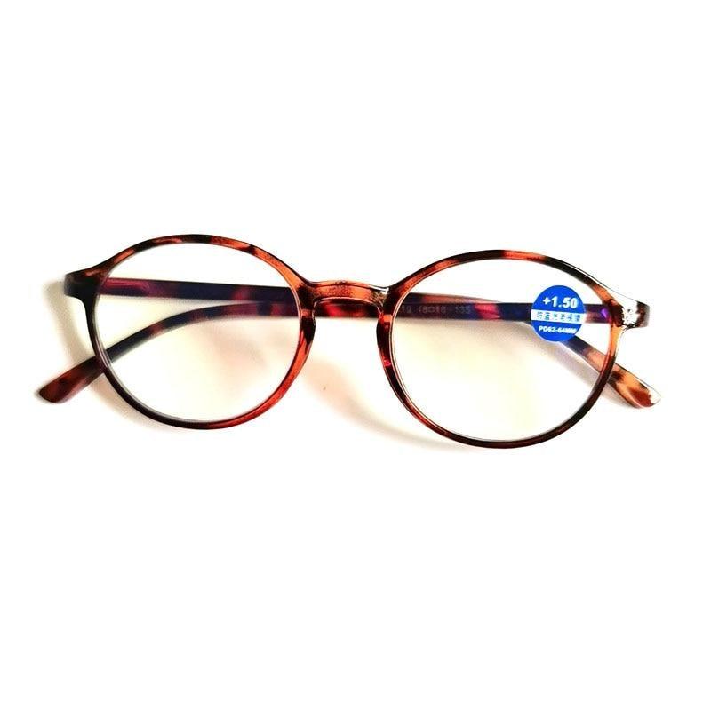 Women Men Round Black Leopard Lunettes Presbyopia Fashion Square Eyewear Anti UV Ray Computer Gaming Eyeglasses Strength Reading Glasses Eyeglasses 3.5 4.0 Stevvex