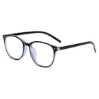 Women Myopia Glasses Ladies Blue And Anti Eye Strain Headache Computer Glasses  Transparent Lens Film Coated Oval Formed Myopia Glasses -1.0 -1.5 -2.0 -2.5 -3.0 -3.5 -4.0 -4.5 -5.0 -5.5 Stevvex