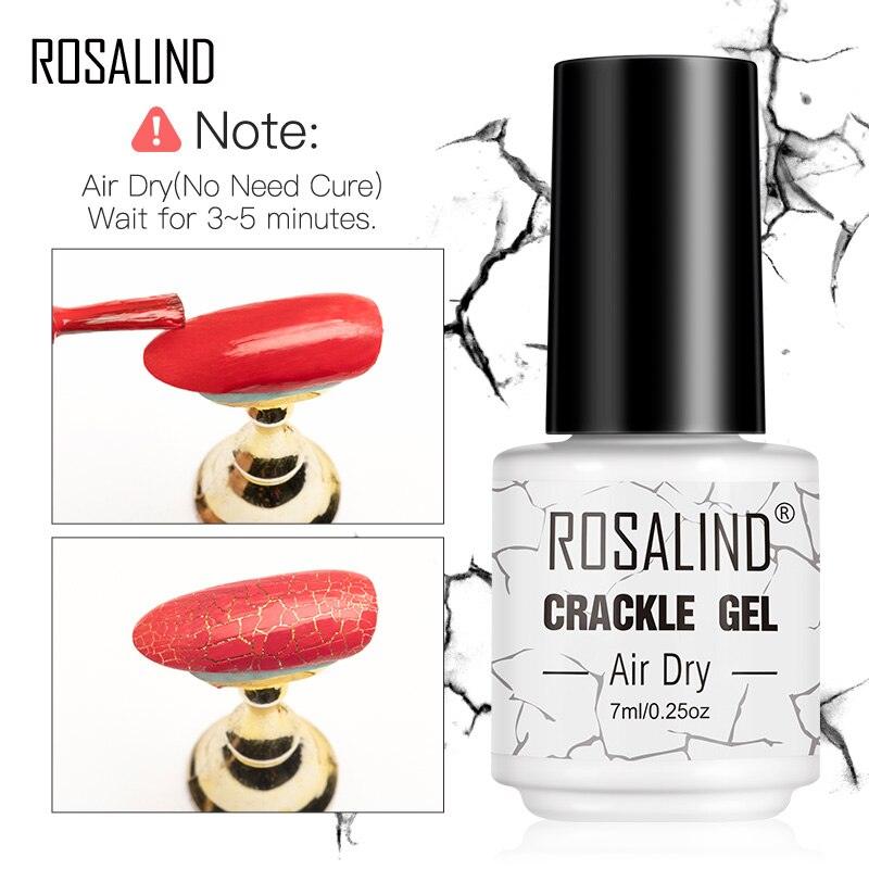 Women Nail Polishing Gel Quick-Dry UV Permanent Gel Nail Polish Multi Color Fashion Cracked Design For Girls and Womens Stevvex