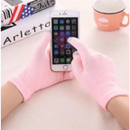 Women New Wool Knitted Gloves Winter Warm Thick Touch Screen Gloves Solid Mittens For Women For Winter Gloves Winter Touch Screen Gloves for Women and Men Stevvex