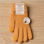 Women New Wool Knitted Gloves Winter Warm Thick Touch Screen Gloves Solid Mittens For Women For Winter Gloves Winter Touch Screen Gloves for Women and Men Stevvex