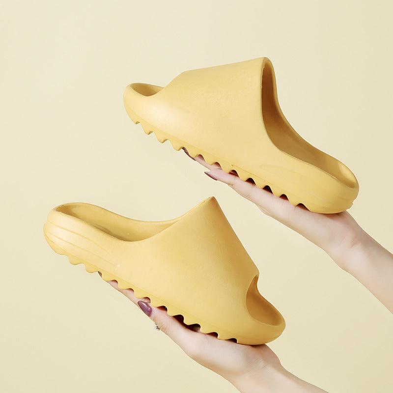 Women Platform Flat Slippers Outdoor Flip Flops Summer Beach Fashion Indoor Slippers Unisex Men Non-slip Slides Thick Sole Home House Cloud Cushion Sandals For Indoor And Outdoor Stevvex