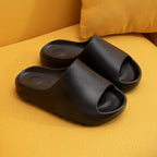 Women Platform Flat Slippers Outdoor Flip Flops Summer Beach Fashion Indoor Slippers Unisex Men Non-slip Slides Thick Sole Home House Cloud Cushion Sandals For Indoor And Outdoor Stevvex