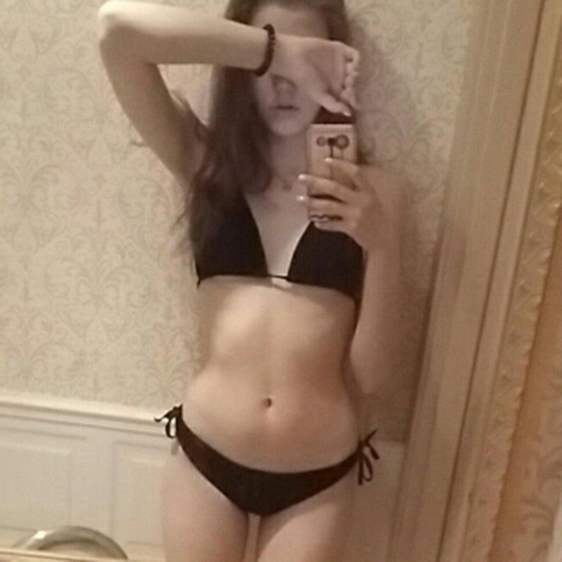 Women Push Up Bandage Bikini Set Swimsuit Bathing Suit Swimwear Beachwear Women's Tie Side Bottom Padded Top Triangle Bikini Bathing Suit Stevvex