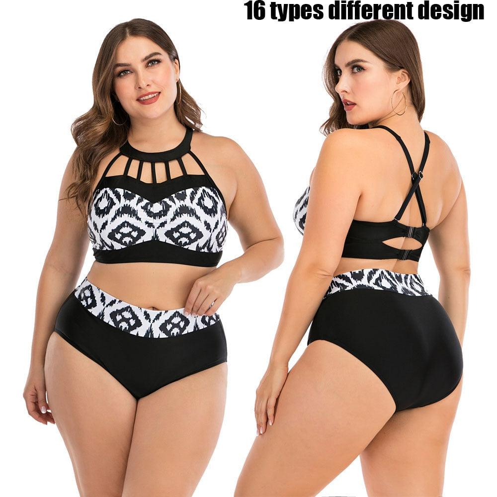 Women Push Up Bikini Sets Swimwear Women Swimsuit  Plus Larges Size Bathing Swimming  Suits Beachwear Women's Swimsuits Halter Push Up Bikini Two Piece Bathing Suits Women Plus Size Bikini Stevvex