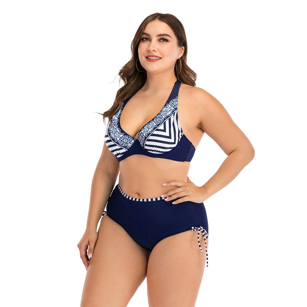 Women Push Up Bikini Sets Swimwear Women Swimsuit  Plus Larges Size Bathing Swimming  Suits Beachwear Women's Swimsuits Halter Push Up Bikini Two Piece Bathing Suits Women Plus Size Bikini Stevvex
