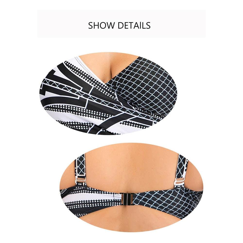 Women Push Up Bikini Sets Swimwear Women Swimsuit  Plus Larges Size Bathing Swimming  Suits Beachwear Women's Swimsuits Halter Push Up Bikini Two Piece Bathing Suits Women Plus Size Bikini Stevvex