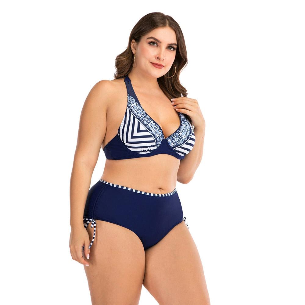 Women Push Up Bikini Sets Swimwear Women Swimsuit  Plus Larges Size Bathing Swimming  Suits Beachwear Women's Swimsuits Halter Push Up Bikini Two Piece Bathing Suits Women Plus Size Bikini Stevvex