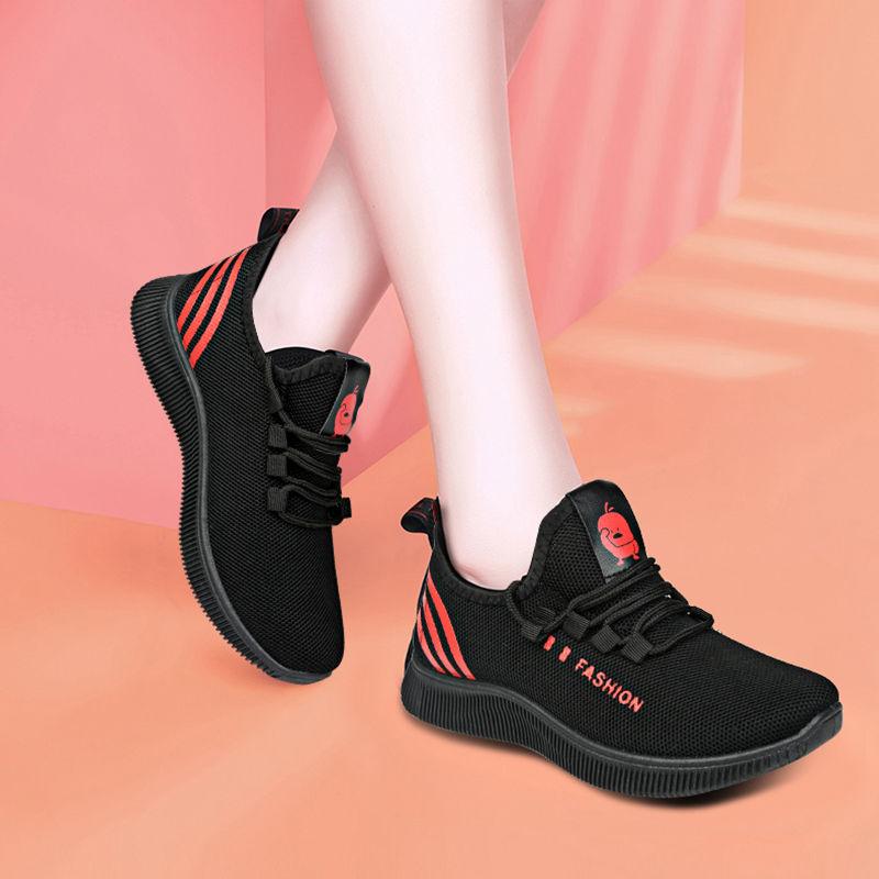 Women Running Shoes Air Mesh Sneakers Breathable Soft Light Woman Sport Shoes Walking Jogging Casual Shoes Breathable Walking Mesh Flats Sport Running Sneakers Stevvex