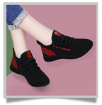 Women Running Shoes Air Mesh Sneakers Breathable Soft Light Woman Sport Shoes Walking Jogging Casual Shoes Breathable Walking Mesh Flats Sport Running Sneakers Stevvex