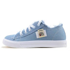 Women's Canvas Breathable Classic Summer Sneakers Lace-Up Shoes Casual Outdoor Men Sneakers Womens Canvas Sneakers Low Top Tennis White Shoes Stevvex
