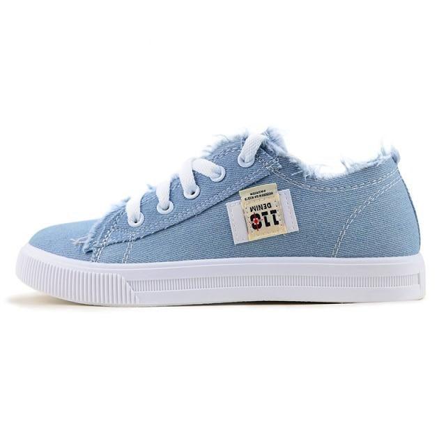 Women's Canvas Breathable Classic Summer Sneakers Lace-Up Shoes Casual Outdoor Men Sneakers Womens Canvas Sneakers Low Top Tennis White Shoes Stevvex