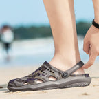 Women's Casual Clogs Breathable Sandals Home Slippers Summer Slip On Women Flip Flops Shoes Clogs Garden Clogs Shoes Beach Sneaker Work Summer Breathable Lightweight Quick Drying Sandals Stevvex