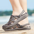 Women's Casual Clogs Breathable Sandals Home Slippers Summer Slip On Women Flip Flops Shoes Clogs Garden Clogs Shoes Beach Sneaker Work Summer Breathable Lightweight Quick Drying Sandals Stevvex