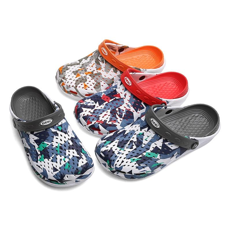 Women's Casual Clogs Breathable Sandals Home Slippers Summer Slip On Women Flip Flops Shoes Clogs Garden Clogs Shoes Beach Sneaker Work Summer Breathable Lightweight Quick Drying Sandals Stevvex
