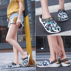 Women's Casual Clogs Breathable Sandals Home Slippers Summer Slip On Women Flip Flops Shoes Clogs Garden Clogs Shoes Beach Sneaker Work Summer Breathable Lightweight Quick Drying Sandals Stevvex