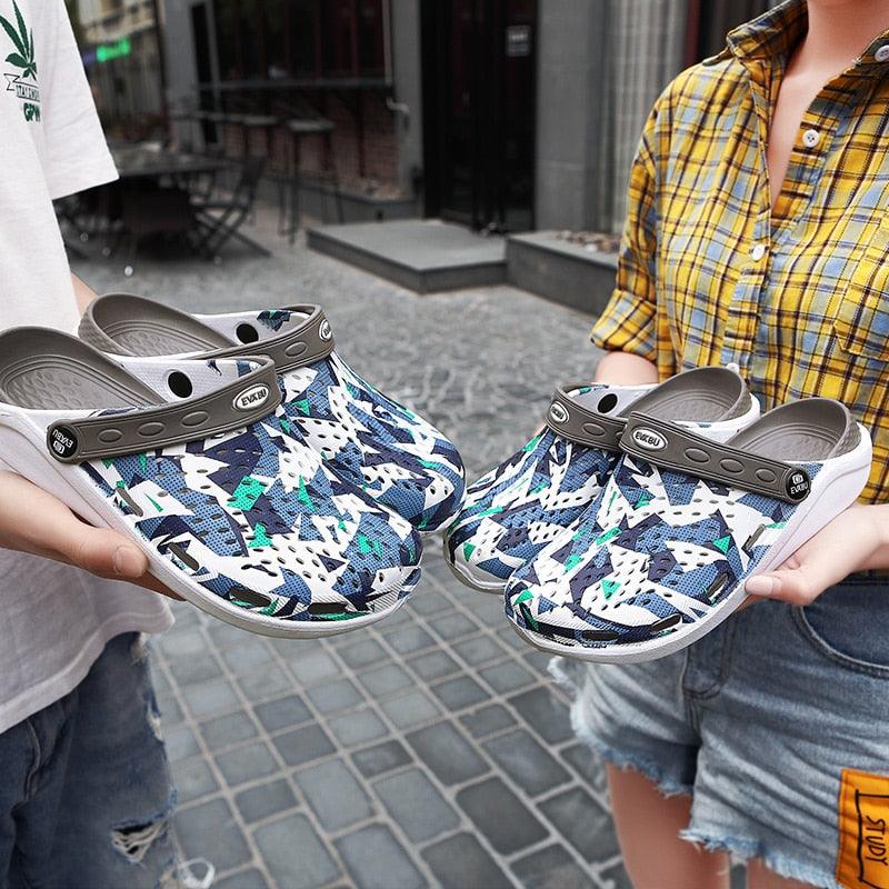 Women's Casual Clogs Breathable Sandals Home Slippers Summer Slip On Women Flip Flops Shoes Clogs Garden Clogs Shoes Beach Sneaker Work Summer Breathable Lightweight Quick Drying Sandals Stevvex
