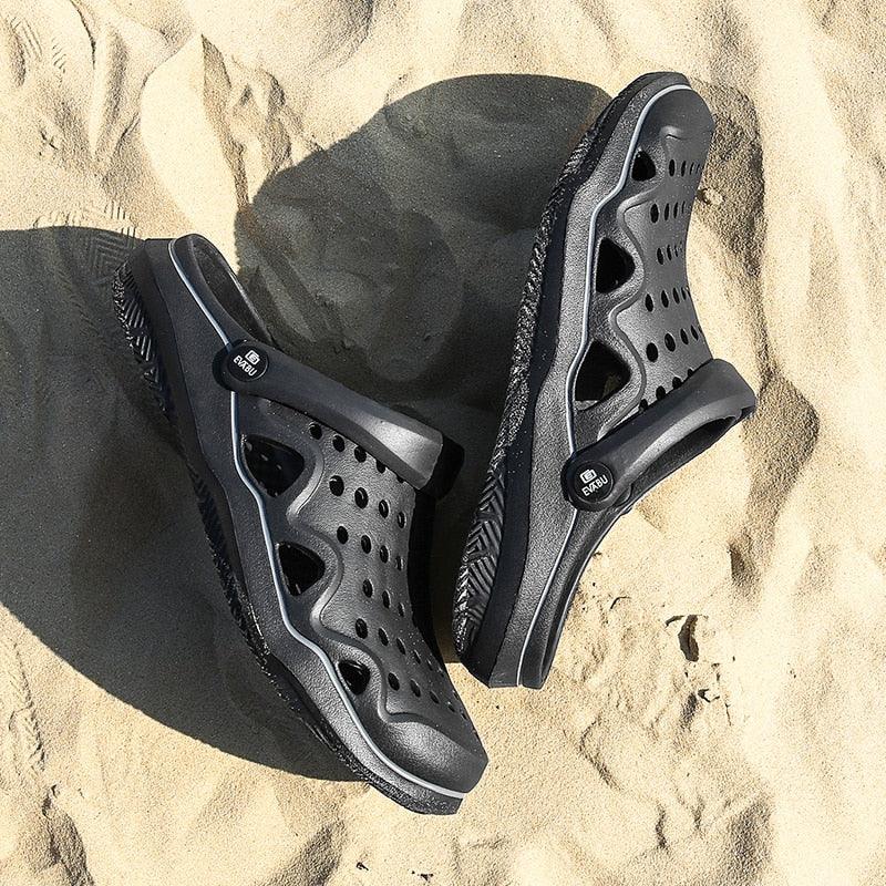 Women's Casual Clogs Breathable Sandals Home Slippers Summer Slip On Women Flip Flops Shoes Clogs Garden Clogs Shoes Beach Sneaker Work Summer Breathable Lightweight Quick Drying Sandals Stevvex