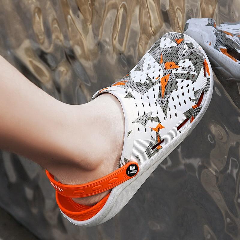 Women's Casual Clogs Breathable Sandals Home Slippers Summer Slip On Women Flip Flops Shoes Clogs Garden Clogs Shoes Beach Sneaker Work Summer Breathable Lightweight Quick Drying Sandals Stevvex