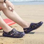 Women's Casual Clogs Breathable Sandals Home Slippers Summer Slip On Women Flip Flops Shoes Clogs Garden Clogs Shoes Beach Sneaker Work Summer Breathable Lightweight Quick Drying Sandals Stevvex