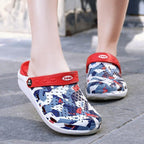 Women's Casual Clogs Breathable Sandals Home Slippers Summer Slip On Women Flip Flops Shoes Clogs Garden Clogs Shoes Beach Sneaker Work Summer Breathable Lightweight Quick Drying Sandals Stevvex