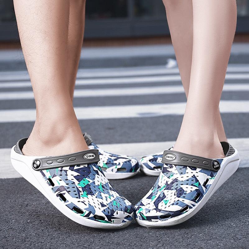 Women's Casual Clogs Breathable Sandals Home Slippers Summer Slip On Women Flip Flops Shoes Clogs Garden Clogs Shoes Beach Sneaker Work Summer Breathable Lightweight Quick Drying Sandals Stevvex