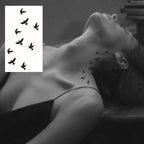 Women's Different Stickers Tattoo Temporary Waterproof Neck Arm Leg Tattoo Colorful Design Stevvex