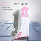 Women's Elegant Walking Shoes Flat Outdoor Comfortable Breathable Casual Soft Sole Lightweight Sport Running Fashion Breathable Mesh Womens Espadrilles Stevvex