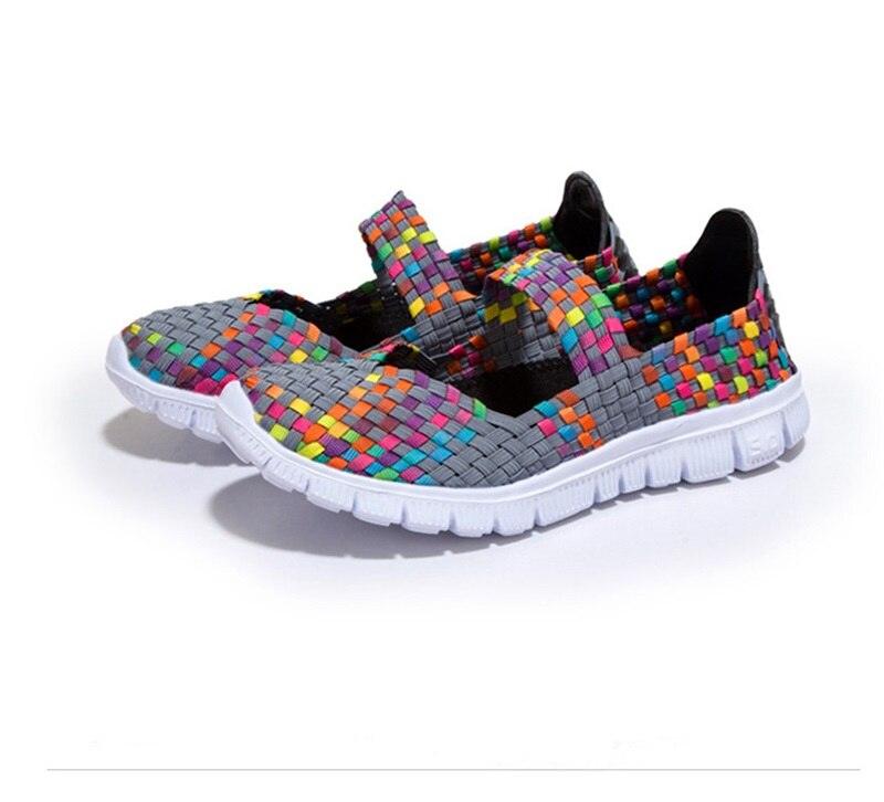 Women's Espadrilles Casual Shoes Spring Comfortable Sneakers Breathable Flat Shoes Summer Outdoor Slip On Fashion Breathable Mesh Casual Shoes Flat Shoes Women Espadrille Stevvex