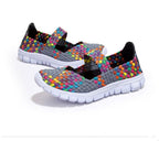 Women's Espadrilles Casual Shoes Spring Comfortable Sneakers Breathable Flat Shoes Summer Outdoor Slip On Fashion Breathable Mesh Casual Shoes Flat Shoes Women Espadrille Stevvex