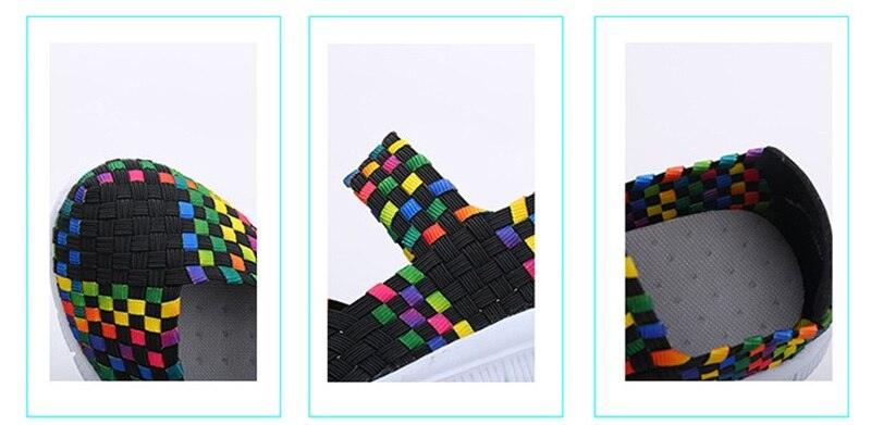 Women's Espadrilles Casual Shoes Spring Comfortable Sneakers Breathable Flat Shoes Summer Outdoor Slip On Fashion Breathable Mesh Casual Shoes Flat Shoes Women Espadrille Stevvex