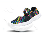 Women's Espadrilles Casual Shoes Spring Comfortable Sneakers Breathable Flat Shoes Summer Outdoor Slip On Fashion Breathable Mesh Casual Shoes Flat Shoes Women Espadrille Stevvex