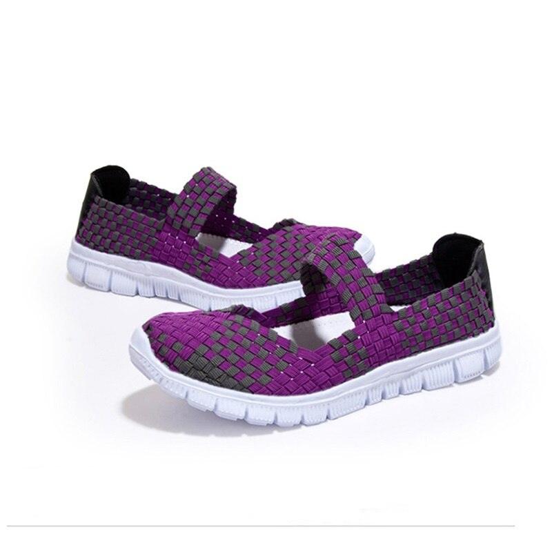 Women's Espadrilles Casual Shoes Spring Comfortable Sneakers Breathable Flat Shoes Summer Outdoor Slip On Fashion Breathable Mesh Casual Shoes Flat Shoes Women Espadrille Stevvex