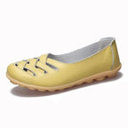 Women's Genuine Leather Flats Sandals Elegant Comfortable Soft Non Slip Design For Women Stevvex