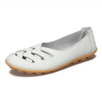 Women's Genuine Leather Flats Sandals Elegant Comfortable Soft Non Slip Design For Women Stevvex