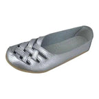 Women's Genuine Leather Flats Sandals Elegant Comfortable Soft Non Slip Design For Women Stevvex