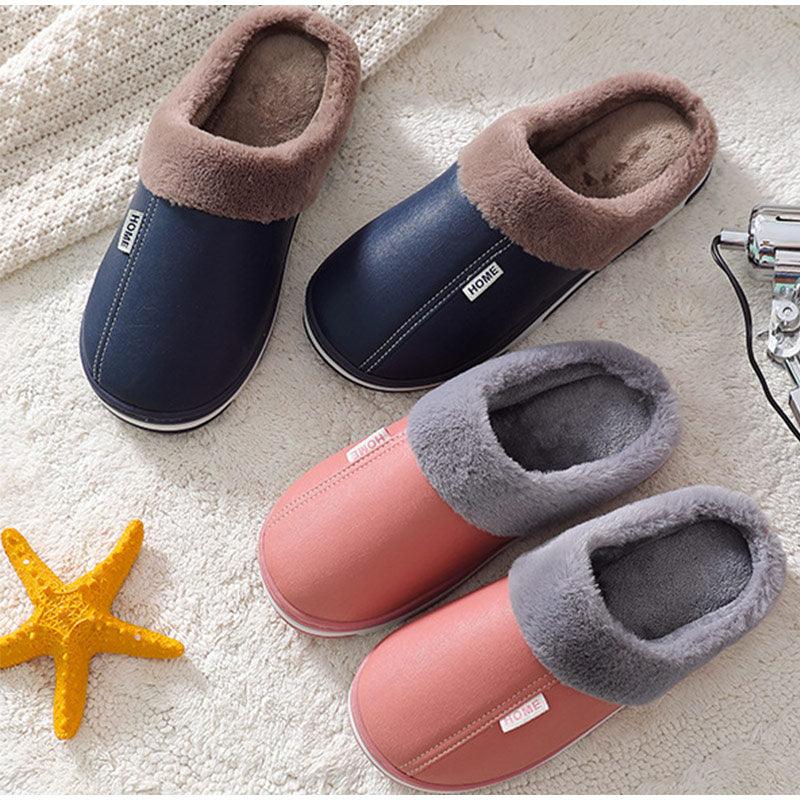 Women's Home Slippers Plush Warm House Shoes Non-Slip Soft Winter Indoors Bedroom Couples Floor Slipper Comfy Warm Memory Foam Faux Fur Indoor Outdoor Non Slip Winter Home Shoes Stevvex