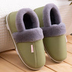 Women's Home Slippers Plush Warm House Shoes Non-Slip Soft Winter Indoors Bedroom Couples Floor Slipper Comfy Warm Memory Foam Faux Fur Indoor Outdoor Non Slip Winter Home Shoes Stevvex