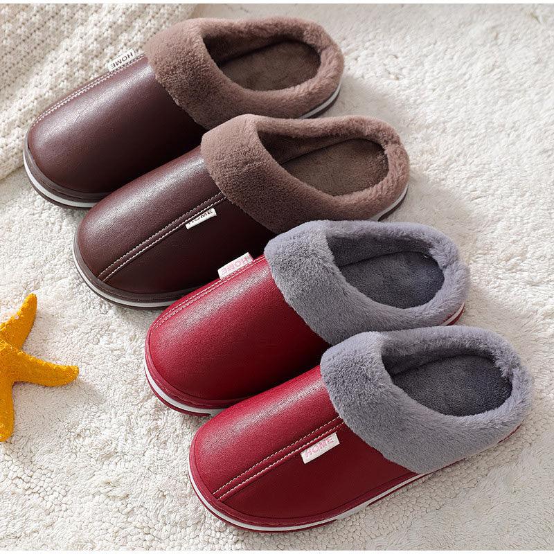Women's Home Slippers Plush Warm House Shoes Non-Slip Soft Winter Indoors Bedroom Couples Floor Slipper Comfy Warm Memory Foam Faux Fur Indoor Outdoor Non Slip Winter Home Shoes Stevvex