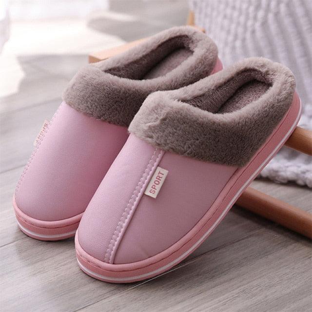 Women's Home Slippers Plush Warm House Shoes Non-Slip Soft Winter Indoors Bedroom Couples Floor Slipper Comfy Warm Memory Foam Faux Fur Indoor Outdoor Non Slip Winter Home Shoes Stevvex