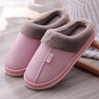 Women's Home Slippers Plush Warm House Shoes Non-Slip Soft Winter Indoors Bedroom Couples Floor Slipper Comfy Warm Memory Foam Faux Fur Indoor Outdoor Non Slip Winter Home Shoes Stevvex
