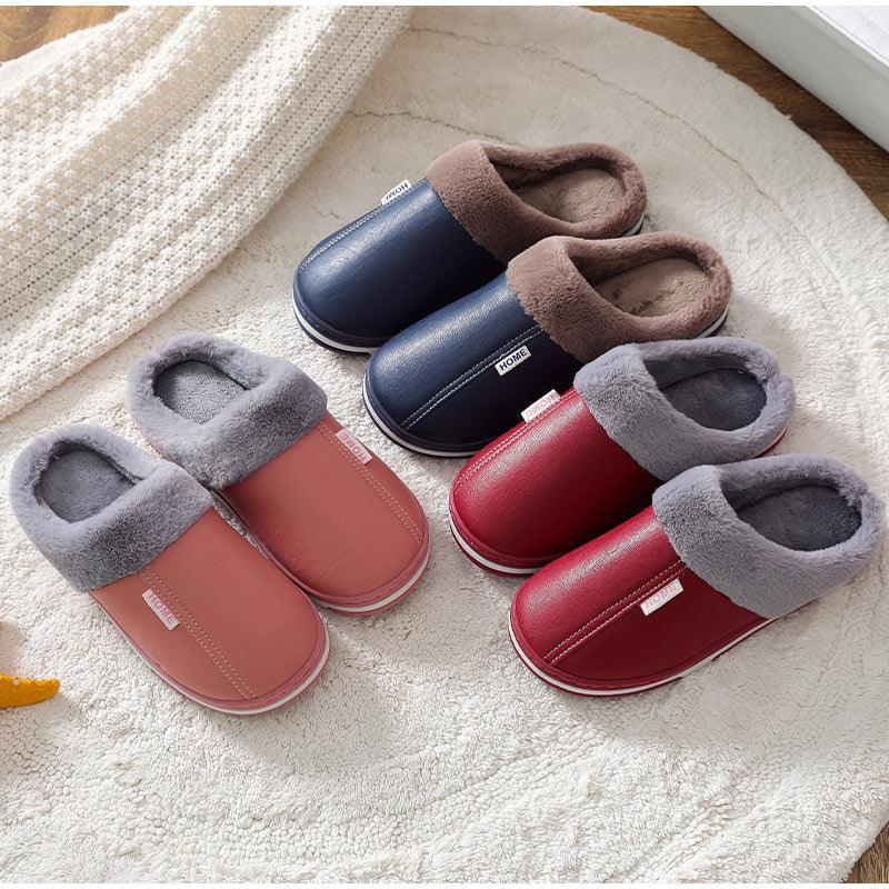 Women's Home Slippers Plush Warm House Shoes Non-Slip Soft Winter Indoors Bedroom Couples Floor Slipper Comfy Warm Memory Foam Faux Fur Indoor Outdoor Non Slip Winter Home Shoes Stevvex