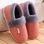 Women's Home Slippers Plush Warm House Shoes Non-Slip Soft Winter Indoors Bedroom Couples Floor Slipper Comfy Warm Memory Foam Faux Fur Indoor Outdoor Non Slip Winter Home Shoes Stevvex