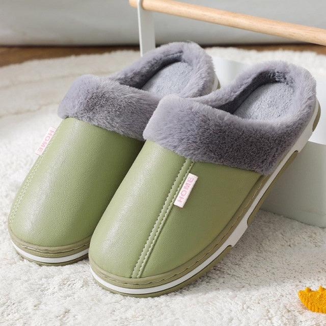 Women's Home Slippers Plush Warm House Shoes Non-Slip Soft Winter Indoors Bedroom Couples Floor Slipper Comfy Warm Memory Foam Faux Fur Indoor Outdoor Non Slip Winter Home Shoes Stevvex