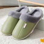 Women's Home Slippers Plush Warm House Shoes Non-Slip Soft Winter Indoors Bedroom Couples Floor Slipper Comfy Warm Memory Foam Faux Fur Indoor Outdoor Non Slip Winter Home Shoes Stevvex