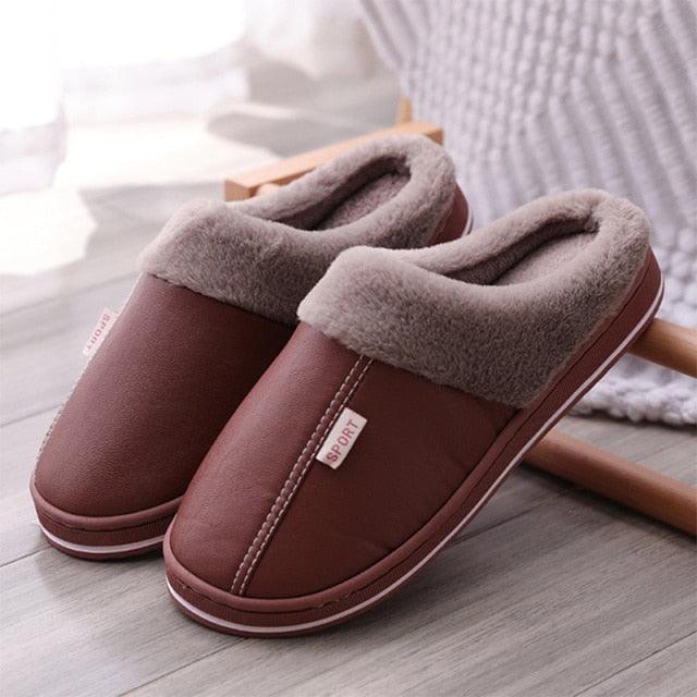 Women's Home Slippers Plush Warm House Shoes Non-Slip Soft Winter Indoors Bedroom Couples Floor Slipper Comfy Warm Memory Foam Faux Fur Indoor Outdoor Non Slip Winter Home Shoes Stevvex