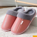 Women's Home Slippers Plush Warm House Shoes Non-Slip Soft Winter Indoors Bedroom Couples Floor Slipper Comfy Warm Memory Foam Faux Fur Indoor Outdoor Non Slip Winter Home Shoes Stevvex