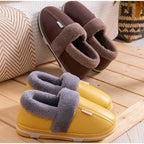 Women's Home Slippers Plush Warm House Shoes Non-Slip Soft Winter Indoors Bedroom Couples Floor Slipper Comfy Warm Memory Foam Faux Fur Indoor Outdoor Non Slip Winter Home Shoes Stevvex