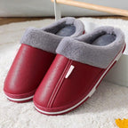 Women's Home Slippers Plush Warm House Shoes Non-Slip Soft Winter Indoors Bedroom Couples Floor Slipper Comfy Warm Memory Foam Faux Fur Indoor Outdoor Non Slip Winter Home Shoes Stevvex