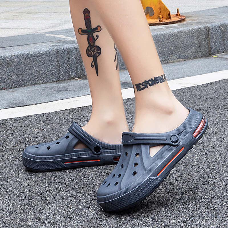 Women's Home Summer Flip Flops Sandals Luxury Men's Shoe Garden Clogs Summer Sandals Lightweight Non Slip Walking Sport Shoes Unisex Adults Clog For Pool Beach Yard Stevvex